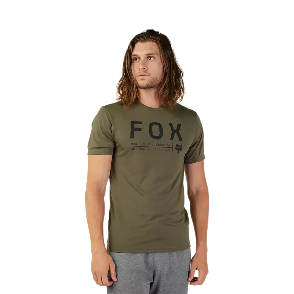 FOX NON STOP SHORT SLEEVE TECH TEE COLOUR OLIVE