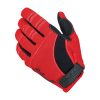 Biltwell Moto Gloves red/black/white