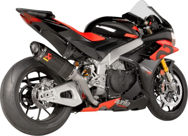 AKRAPOVIC EXHAUST EVO TI/CF Aprilia RSV4 21-24