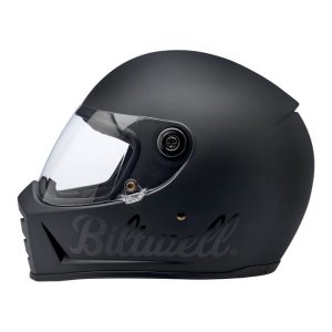 Biltwell Lane Splitter helmet podium flat black factory