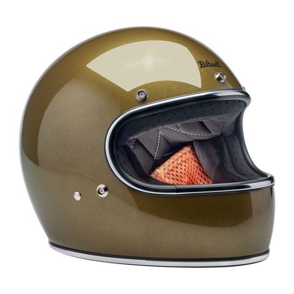 Biltwell Gringo Hjälm i Ugly Gold Metallic