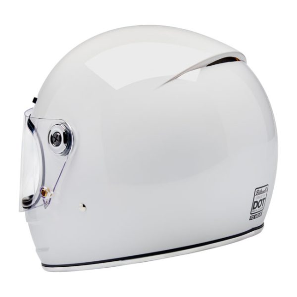 Biltwell Gringo SV helmet gloss white