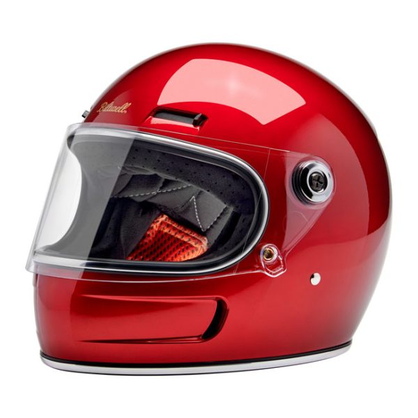 Biltwell Gringo SV helmet metallic cherry red