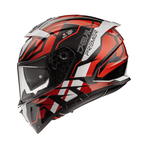 Motorcykelhjälm - PREMIER HELMETS DEVIL JC 92 LG